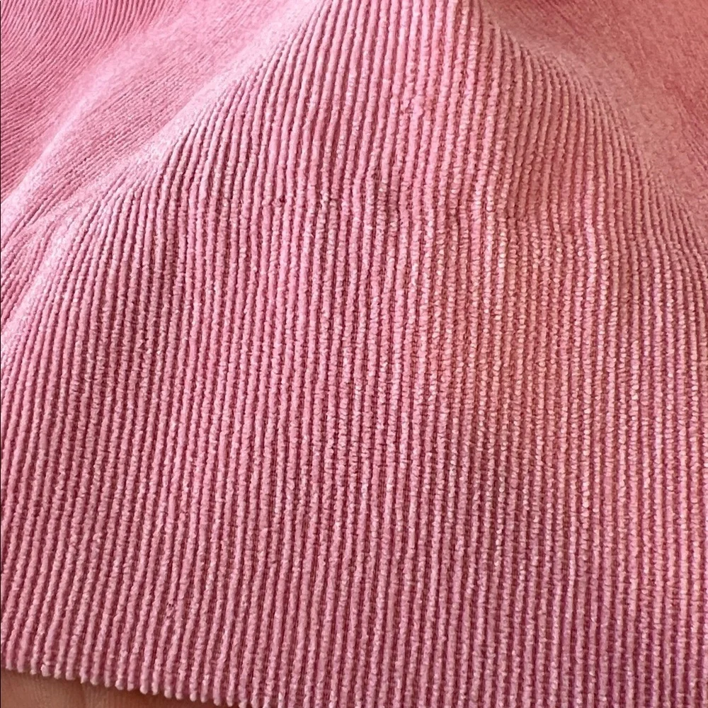 James & Lottie pink puff sleeve floral Peter Pan collar dress 3T